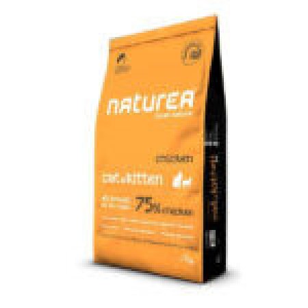 נטוראה חתולים וקיטן עוף וכבד 100% רכיבים טבעיים – 7 ק"ג
