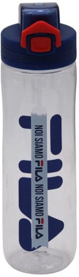 בקבוק שתייה שקוף 600 מ''ל מבית Fila - כחול