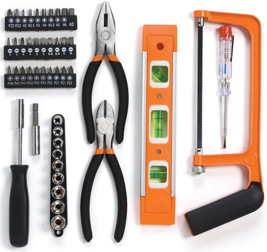 סט כלי עבודה ידניים 46 חלקים Kendo