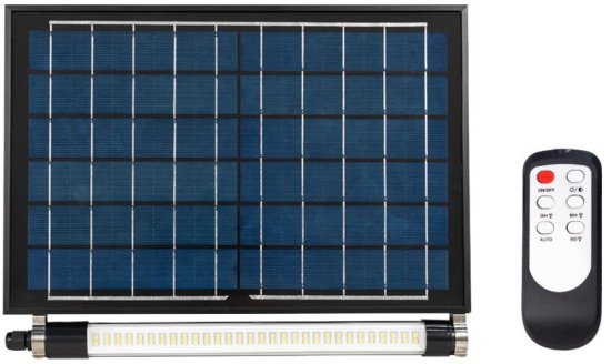 תאורת הצפה סולארית עם חיישן תנועה