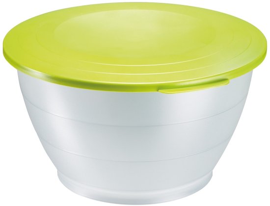 קערת פלסטיק עם מכסה 6.5 ליטר Olympia מבית Westmark – צבע ירוק