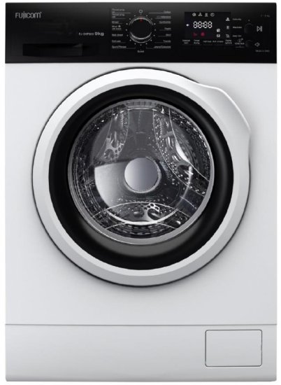 מייבש כביסה פתח חזית 9 ק''ג קונדנסור Fujicom FJ-DHP909 800W HeatPump - צבע לבן – תמונה 2