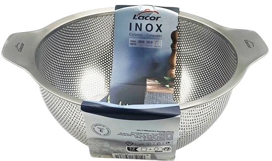 מסננת נירוסטה 22 ס''מ Lacor Inox – תמונה 2