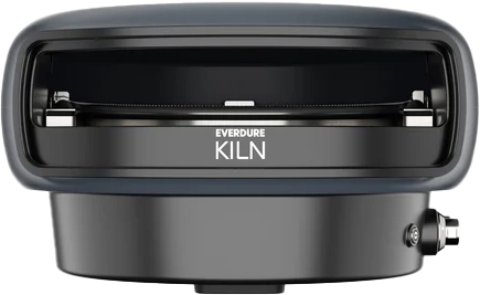 טאבון גז 16 אינץ' עם אבן מסתובבת Everdure KILN R - צבע אפור גרפיט