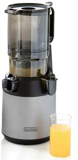 מסחטת מיצים איטית לפירות קשים ורכים Fine Kitchen FKSJ-224 250W - צבע כסוף