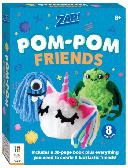 ערכת תפירה לילדים מבית Curious Universe - חברי פונפון