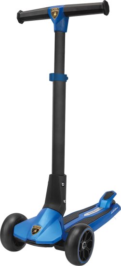 קורקינט למבורגיני עם 3 גלגלים לילדים בגילאי 3-8 מבית Leo Pro - צבע כחול