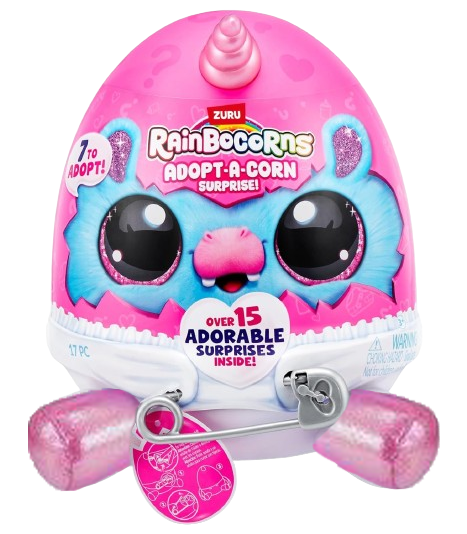 ריינבוקורן - Adopt-A-Corns מבית ריינבוקורן - ורוד מנצנץ