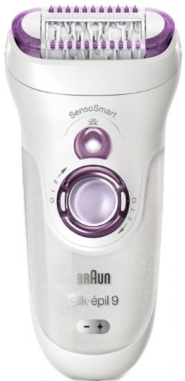 מסיר שיער לגילוח רטוב ויבש Braun Epilator Silk Epil 9 SES9-690 – תמונה 2