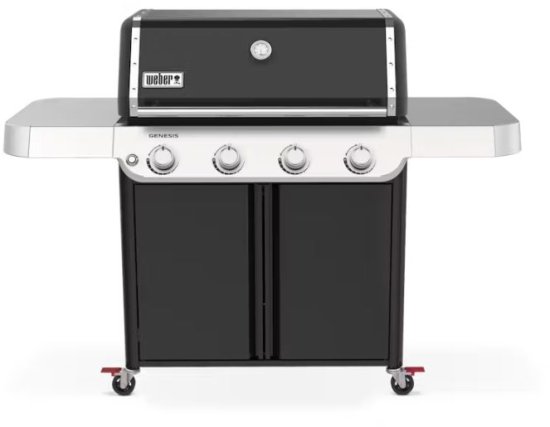 גריל גז 4 מבערים Weber Genesis E-415 48000 BTU – צבע שחור