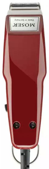 מציאון ועודפים - מכונת תספורת מיני חשמלית 1411-0050 Moser 1400 Mini - אדום