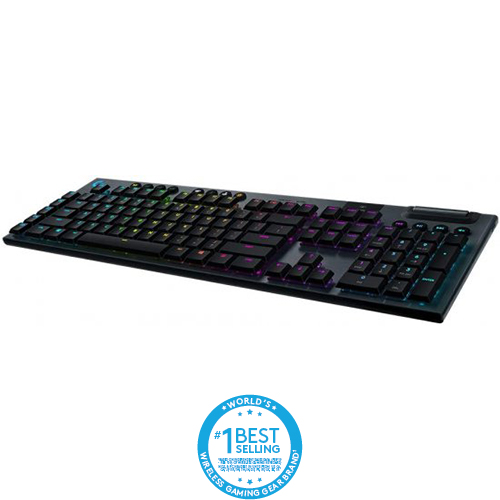 מציאון ועודפים - מקלדת לגיימרים מכאנית עם מקשי Logitech G915 LightSpeed RGB - GL Clicky