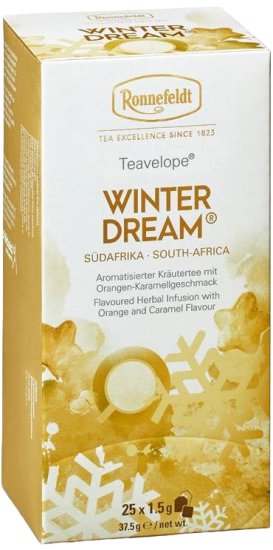 מארז תיונים בטעם ווינטר דרים מבית Ronnefeldt – סך הכל 25 שקיקים