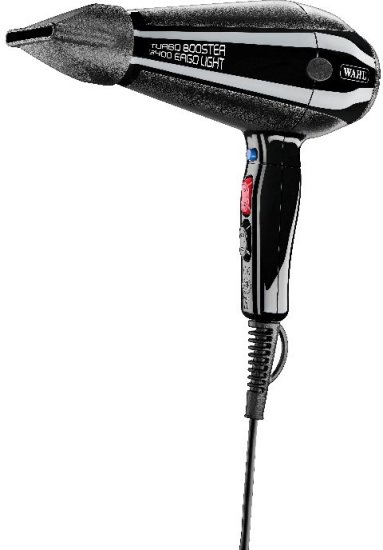 מייבש שיער מקצועי Wahl Turbo Booster 3400 Ergo 2400W 4314-0475 – צבע שחור