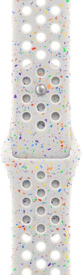 רצועת Nike Sport Band לשעון Apple Watch 46mm צבע Pure Platinum – מידה S / M