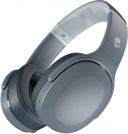 מציאון ועודפים – אוזניות קשת אלחוטיות Skullcandy Crusher Evo Over-Ear – צבע אפור