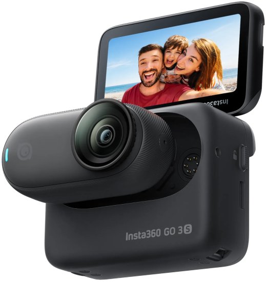 מצלמת אקסטרים Insta360 GO 3S – נפח זכרון 128GB- צבע שחור