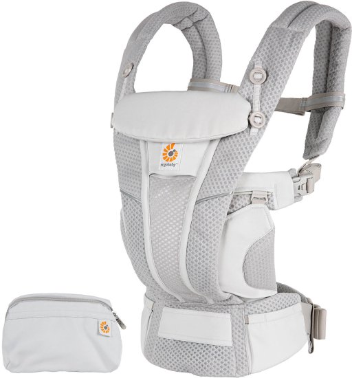 מנשא לתינוק Ergobaby Omni Breeze – צבע אפור פנינה