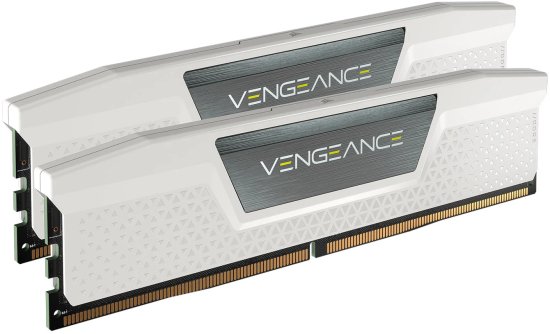 זיכרון למחשב Corsair Vengeance 2x24GB DDR5 6000MHz CL30 - צבע לבן