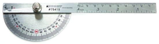 מד זווית 100 מ''מ ''Protractor'' מבית Signet