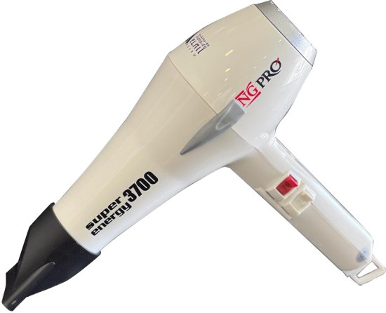מייבש שיער גדעון Gideon Hair Dryer NG Pro Super Energy SE3700 1780W - 2100W - צבע לבן