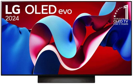 מסך טלוויזיה חכמה LG OLED evo C4 - בגודל 48 אינץ' ברזולוציית 4K דגם: OLED48C46LA