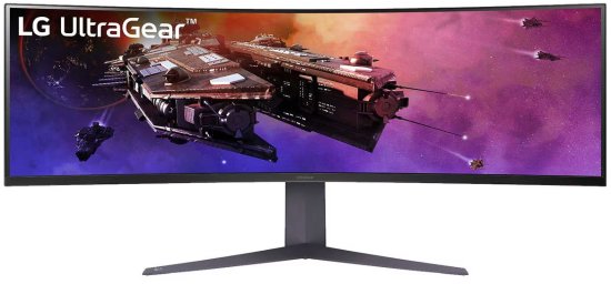 מסך מחשב גיימינג קעור LG UltraGear 45GR75DC-B UltraWide DQHD 44.5'' 200Hz