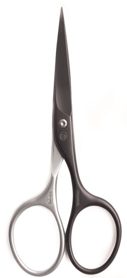 מספריים לטיפוח הזקן סדרת Inox Style Titanium מבית Niegeloh Solingen - צבע כחול