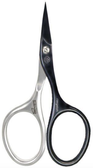 מספריים מטיטניום לעור מסביב לציפורן - הקוטיקולה סדרת Inox Style Titanium מבית Niegeloh Solingen - צבע שחור