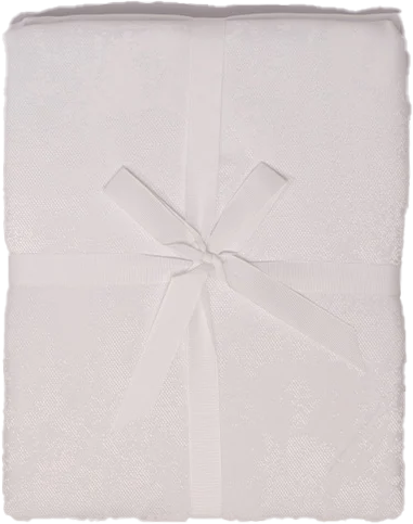 מפת שולחן בגודל 155X250 ס''מ דגם Carmel מבית אריגי גד - צבע לבן