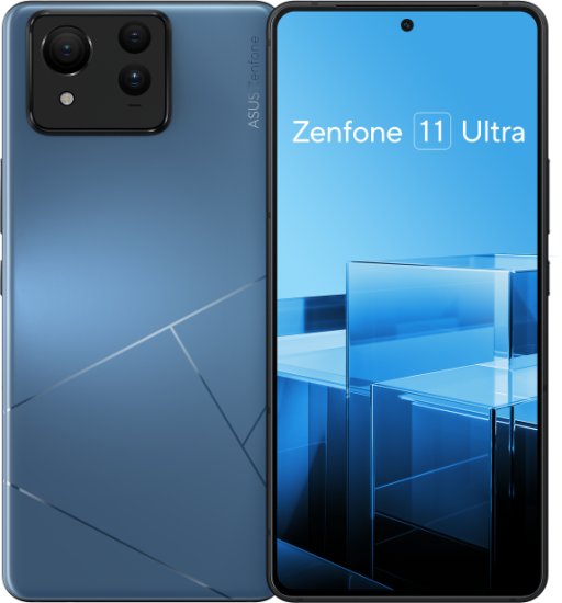 מציאון ועודפים - טלפון סלולרי Asus Zenfone 11 Ultra 16GB + 512GB - צבע Skyline Blue - שנה אחריות יבואן רשמי