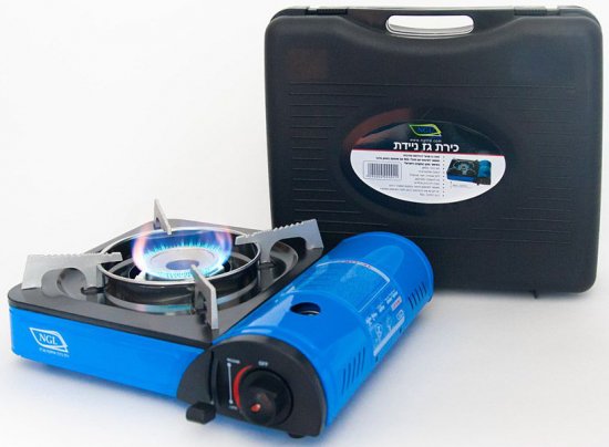 מציאון ועודפים - כירת גז ניידת במזוודה NGL