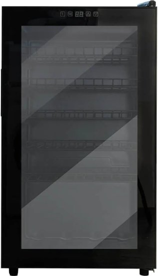 מקרר יין קומפקטי עד 41 בקבוקים 95 ליטר HYUNDAI - צבע שחור