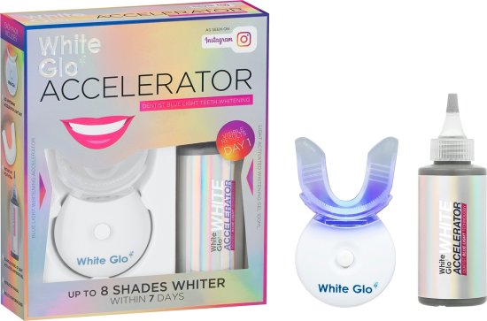 ערכת הלבנה באמצעות אור כחול מבית White Glo
