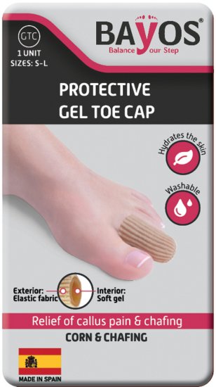 Bayos - אצבעון הגנה מרופד לאצבעות - יחידה אחת