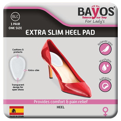 Bayos - זוג רפידות ג’ל לעקב - One Size