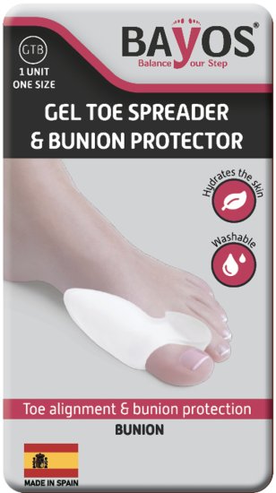 Bayos - מפריד בוהן ומגן בוניון - One Size