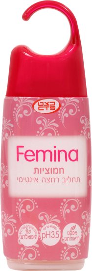 Femina - חמוציות תחליב רחצה אינטימי - בנפח 220 מ''ל
