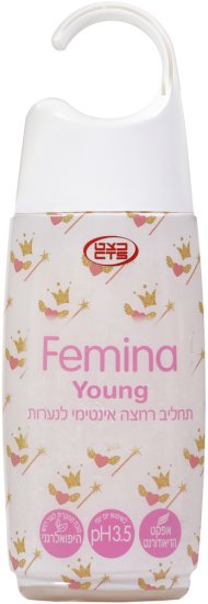 Femina - יאנג תחליב רחצה אינטימי - בנפח 220 מ''ל