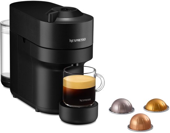 מכונת קפה Nespresso Vertuo Pop - צבע שחור - שנה אחריות יבואן רשמי – תמונה 3