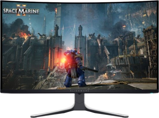 מסך מחשב גיימינג קעור Dell Alienware AW3225QF 4K QD-OLED 31.6'' 240Hz – תמונה 3
