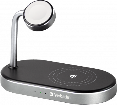 מציאון ועודפים - מעמד טעינה אלחוטי 3 ב-1 מבית Verbatim – תמונה 3