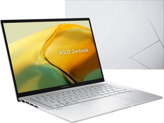 מציאון ועודפים - מחשב נייד Asus Zenbook 14 UX3402VA-KM691 - צבע Foggy Silver - כיסוי מעטפה כלול באריזה! – תמונה 3