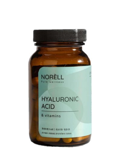 Norell חומצה היליארונית סך הכל - 60 כמוסות – תמונה 3