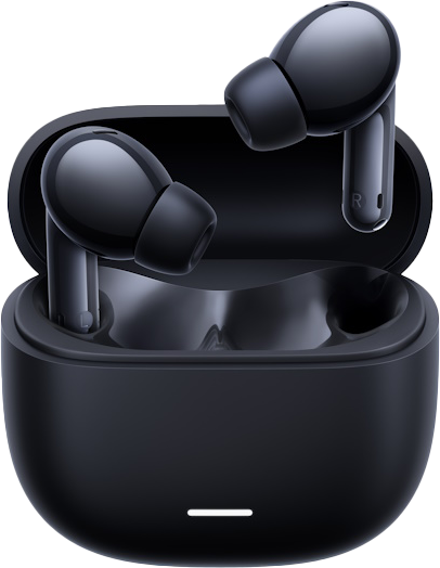 אוזניות תוך-אוזן Xiaomi Redmi Buds 6 Lite - צבע שחור - שנה אחריות יבואן רשמי על ידי המילטון – תמונה 3