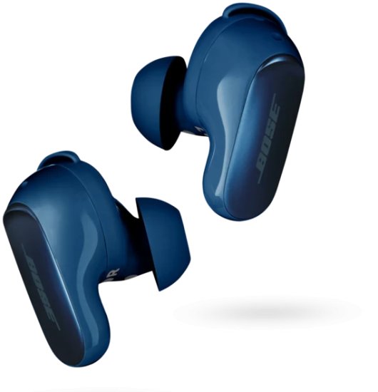 אוזניות In-Ear אלחוטיות מבטלות רעשים Bose QuietComfort Ultra - צבע כחול נייבי
