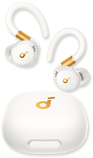 אוזניות אימון תוך-אוזן Anker Soundcore Sport X20 ANC - צבע לבן