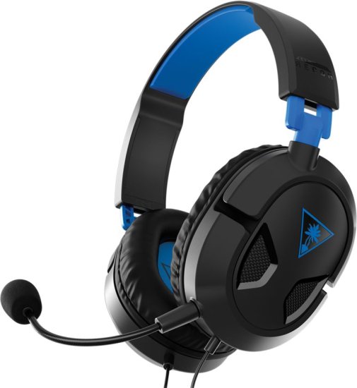 אוזניות גיימינג Turtle Beach Recon 50P - צבע שחור / כחול