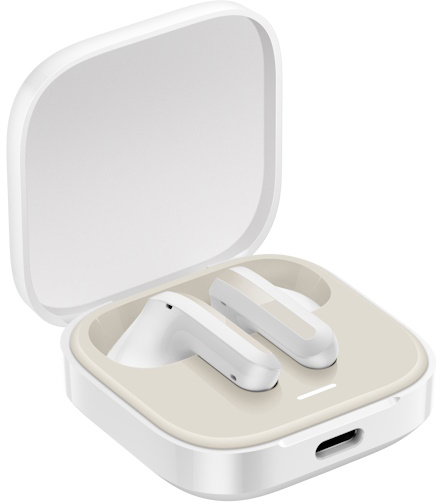 אוזניות תוך-אוזן Xiaomi Redmi Buds 6 Active - צבע לבן - שנה אחריות יבואן רשמי על ידי המילטון