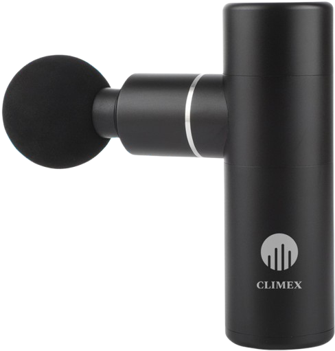 אקדח עיסוי רקמות מקצועי נטען Climex CL-520 - צבע שחור מטאלי